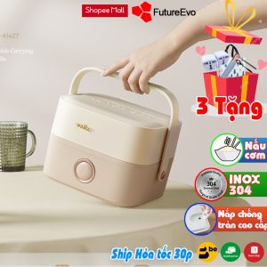 Hộp cơm cắm điện Bear A16Z7 cao cấp an toàn sức khỏe bh12 tháng tặng full quà